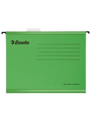 Závesný obal Esselte Classic zelený