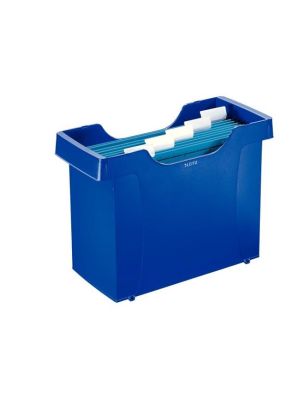 Zásobník na závesné obaly Leitz Plus modrý