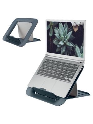 Stojan pod notebook Leitz Cosy zamatový sivá