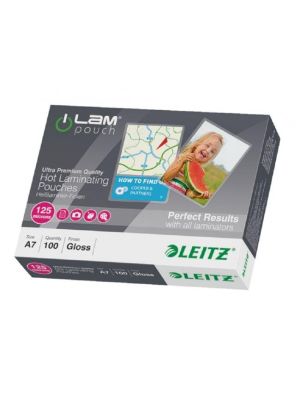 Laminovacie fólie Leitz A7, 125 mic