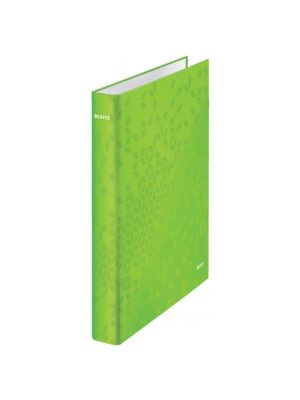 Zakladač 4-krúžkový Leitz WOW celoplastový 4cm zelený