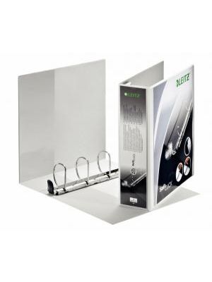 Zakladač prezentačný Leitz 8,6cm 4D-krúžkový A4 MAXI biely