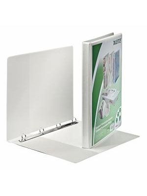Zakladač prezentačný Leitz 3,0cm 4D-krúžkový A4 MAXI biely