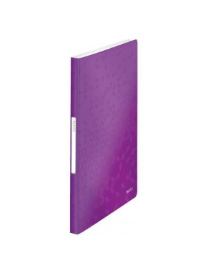 Katalógová kniha 40 Leitz WOW purpurová