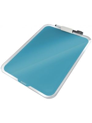 Flipchart stolný sklenený Leitz Cosy kľudný modrý