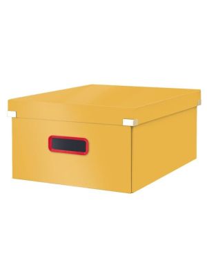 Veľká krabica Click & Store A3 Leitz Cosy teplá žltá