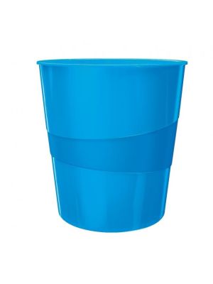 Kôš plastový Leitz WOW 15l modrý