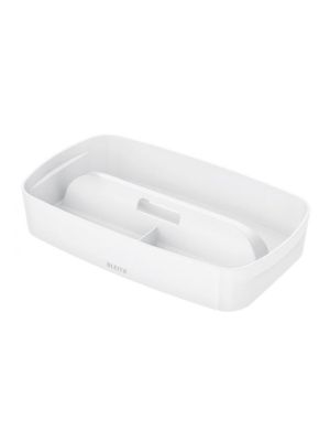 Organizér s držadlom Leitz MyBox S biely