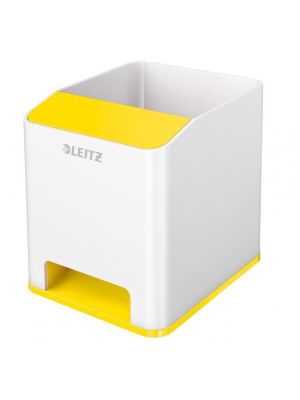 Stojan na perá hudobný Leitz WOW žltý