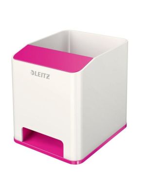 Stojan na perá hudobný Leitz WOW metalický ružový