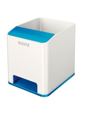 Stojan na perá hudobný Leitz WOW metalický modrý