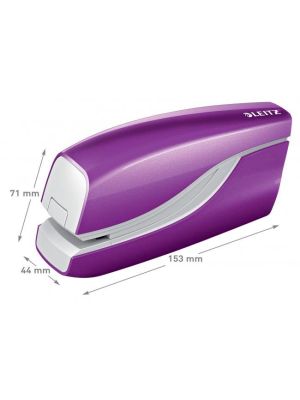 Elektrická zošívačka Leitz New NeXXt WOW 5566 purpurová