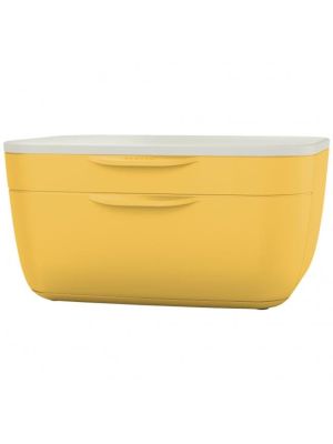 Zásuvkový box Leitz Cosy teplý žltý