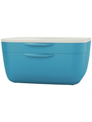 Zásuvkový box Leitz Cosy kľudný modrý