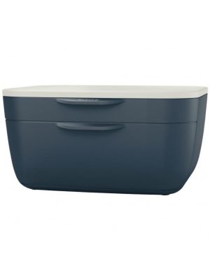 Zásuvkový box Leitz Cosy zamatový šedý