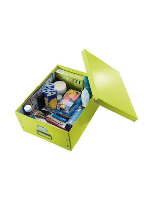 Veľká škatuľa A3 Click & Store WOW zelená