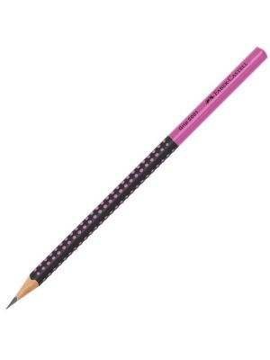 Ceruzka Grip 2001/HB Two Tone čierna/ružová 12ks