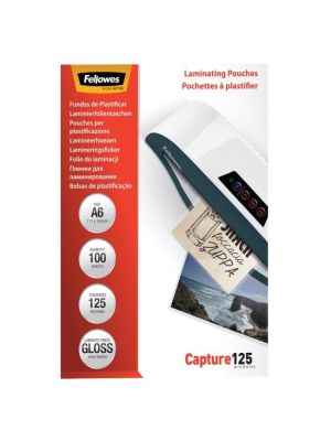 Laminovacie fólie Fellowes 111x154 /A6/ 125mic