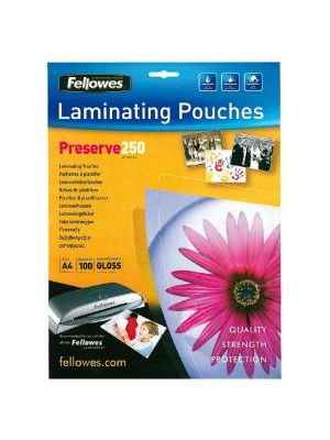 Laminovacie fólie Fellowes 216x303 A4 250mic