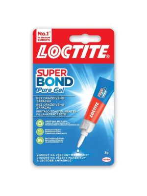 Sekundové lepidlo Loctite Super Bond Pure Gel 3g