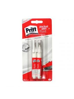 Pero korekčné PRITT POCKET PEN,2x 9 ml