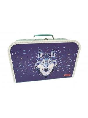 Detský kufrík 35 cm mix motívov Wild Animals Vlk, Rys