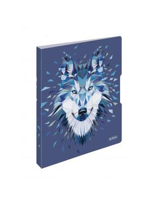 Zakladač 2-krúžkový Herlitz Wild Animals PP 1,6cm vlk