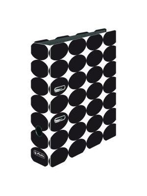 Zakladač pákový Herlitz maX.file Just Black 8cm
