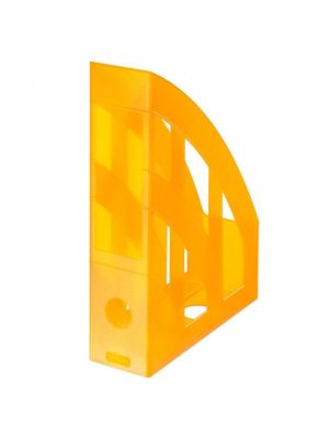 Stojan na časopisy Herlitz transparentný oranžový