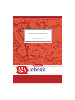 Zošit Herlitz 624 A6 linajkový 70g/m2