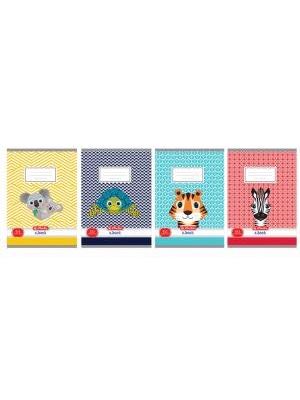 Zošit Herlitz 513 A5 linajkový 70g/m2 mix motívov Cute Animals