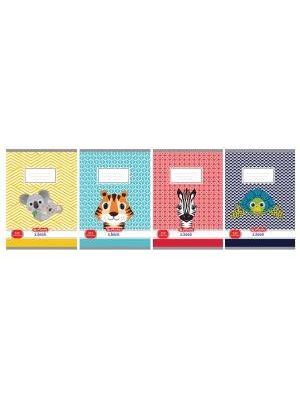 Zošit Herlitz 512 A5 linajkový 70g/m2 mix motívov Cute Animals