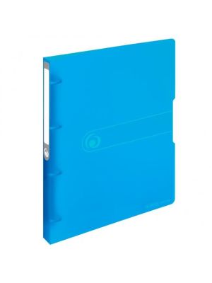 Zakladač 4-krúžkový Herlitz Easy Orga PP 3cm transparentný modrý