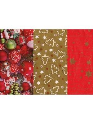 Baliaci papier vianočný mix motívov 70cmx5m