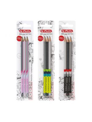 Ceruzka Herlitz my.pen 3 ks v blistri H,HB,B