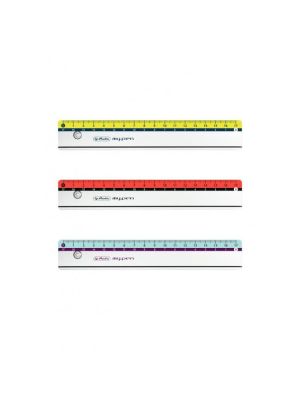 Pravítko Herlitz my.pen 17cm plastové mix farieb