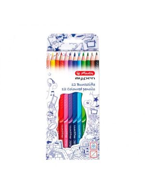 Farbičky Herlitz my.pen trojhranné 12 ks