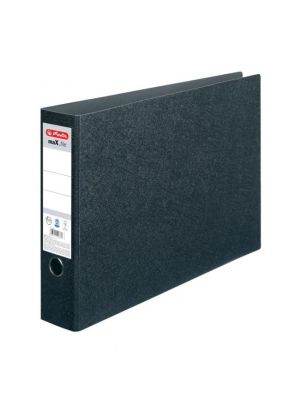 Zakladač pákový Herlitz maX.file A3 7,5cm na šírku čierny