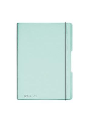 Zošit my.book Flex Mint A4 2x40 listov linajkový štvorčekový PP