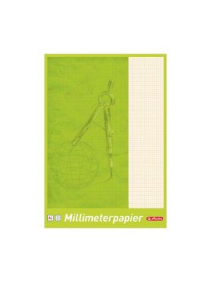 Milimetrový papier Herlitz A4 80g 25 listov