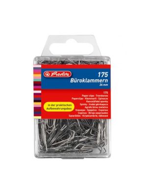 Spisové spony Herlitz 26mm 175ks