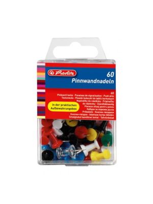 Napichovacie špendlíky Herlitz mix farieb 60ks