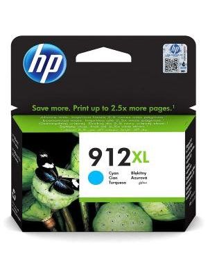 Atramentová náplň HP 3YL81AE HP 912XL pre Officejet 8012e/8013/8022e/ 8023 cyan XL (825 str.)