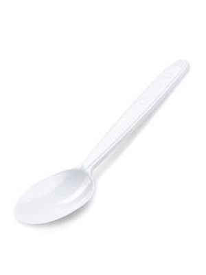 Lyžička kávová PP vratná biela 13cm (50ks)
