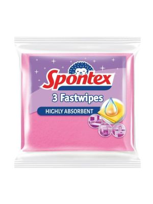 Utierka z viskózy Spontex Fast Wipes 3 kusy