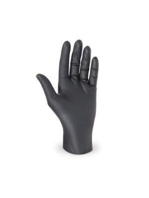 Rukavice nitriloé čierne, nepúrované XL/100kd