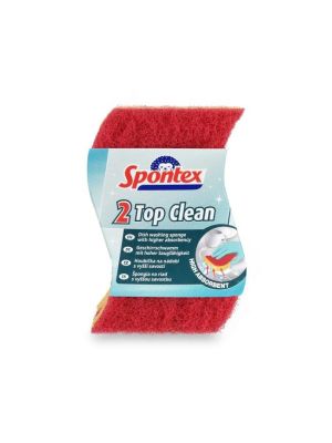 Hubka na riad viskózna Spontex Top Clean 2 kusy