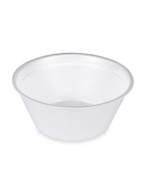 Termo miska (XPS) biela Ø140mm 500ml (50 ks)