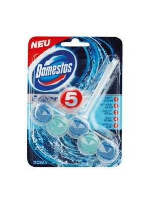 Domestos WC Power5 Oceán 55 g guľôčky do WC