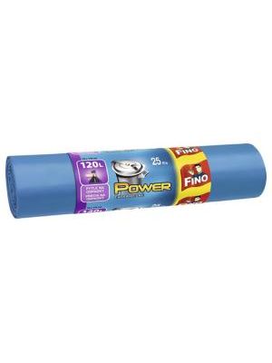 Vrecia zaväzovacie FINO Power 120 ℓ, 45 mic., 70 x 110 cm, modré (25 ks)